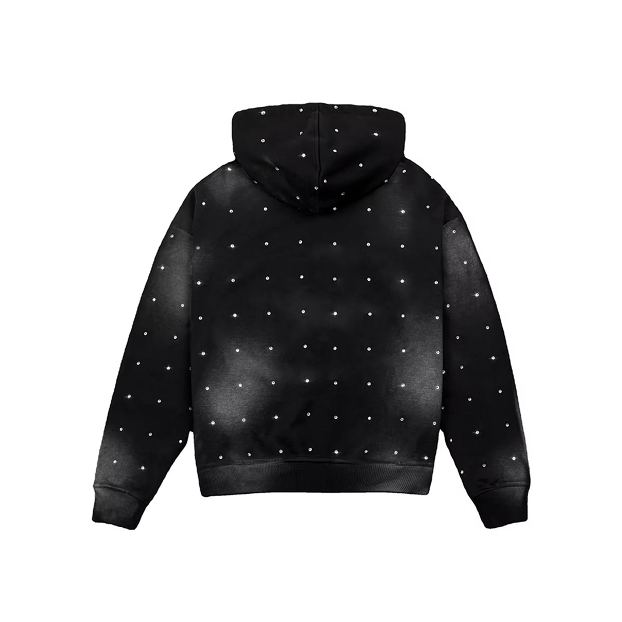 REY RHINESTONE HOODIE
